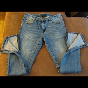 (NWOT) Ankle Zipper Denim Jeans